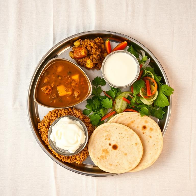 Indian thali
